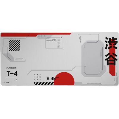 Trust GXT759 (XXL), Mausmatte, Weiss, Schwarz, Grau, Rot Trust GXT759 (XXL), Mausmatte, Weiss, Schwarz, Grau, Rot