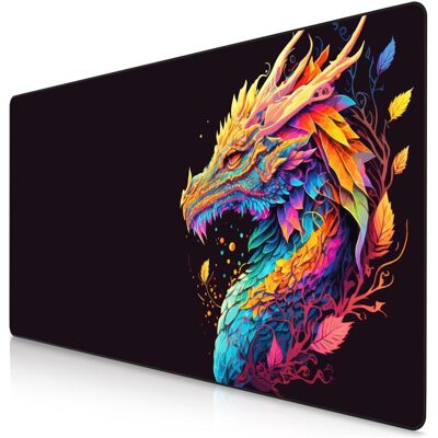 Titanwolf Gaming Mauspad, XXXL Speed Mausmatte 1200 x 600 mm, Geschwindigkeit & Präzision, Color Dragon (XXL), Mausmatte, Mehrfarbig Titanwolf Gaming Mauspad, XXXL Speed Mausmatte 1200 x 600 mm, Geschwindigkeit & Präzision, Color Dragon (XXL), Mausmatte, Mehrfarbig