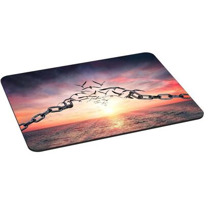 Pedea Gaming Office Mauspad XL freedom mit vernähten Rändern und rutschfester Unterseite (XL), Mausmatte, Mehrfarbig Pedea Gaming Office Mauspad XL freedom mit vernähten Rändern und rutschfester Unterseite (XL), Mausmatte, Mehrfarbig