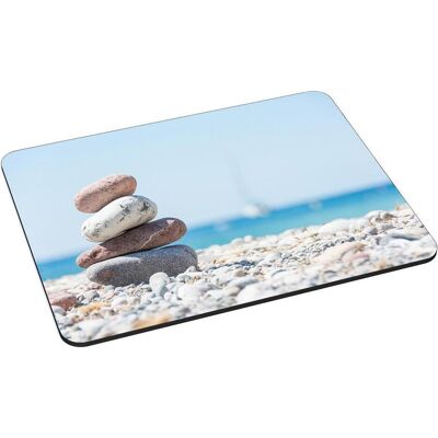 Pedea Gaming Office Mauspad L stacked stones mit vernähten Rändern und rutschfester Unterseite, Mausmatte, Mehrfarbig Pedea Gaming Office Mauspad L stacked stones mit vernähten Rändern und rutschfester Unterseite, Mausmatte, Mehrfarbig
