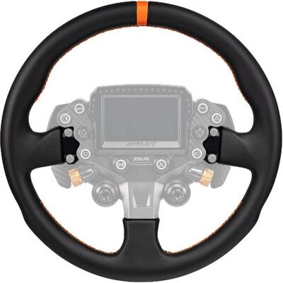 Simagic ZS-330RR Leder Lenkrad, ohne Hub (PC), Gaming Controller, Schwarz Simagic ZS-330RR Leder Lenkrad, ohne Hub (PC), Gaming Controller, Schwarz