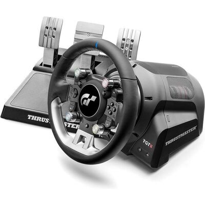 Thrustmaster T-GT II Rennlenkrad + 3 Pedale + Playseat Trophy – Ohne Standfuss, Mit Rennsitz (PC, PS4, PS5), Gaming Controller Thrustmaster T-GT II Rennlenkrad + 3 Pedale + Playseat Trophy – Ohne Standfuss, Mit Rennsitz (PC, PS4, PS5), Gaming Controller