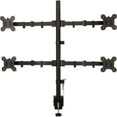 ART 4 LEDs (Tisch, 27", 10 kg), Monitor Halterung, Schwarz ART 4 LEDs (Tisch, 27", 10 kg), Monitor Halterung, Schwarz