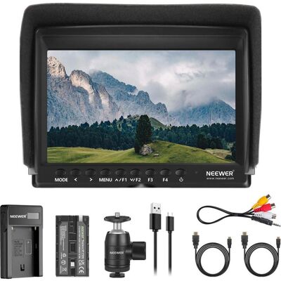 Neewer F100N (7", HD), Video Monitor, Schwarz Neewer F100N (7", HD), Video Monitor, Schwarz
