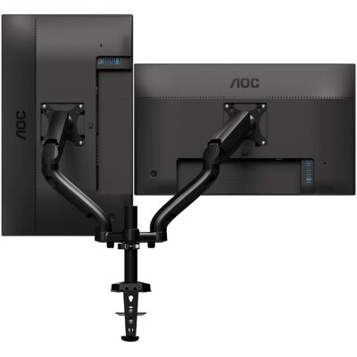 AOC AD110D0 (Tisch, 27", 9 kg), Monitor Halterung, Schwarz AOC AD110D0 (Tisch, 27", 9 kg), Monitor Halterung, Schwarz