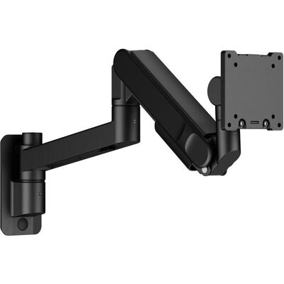 Roline LCD-Monitorhalterung mit Gasfeder, Wandmontage (Wand, 57", 27 kg), Monitor Halterung, Schwarz Roline LCD-Monitorhalterung mit Gasfeder, Wandmontage (Wand, 57", 27 kg), Monitor Halterung, Schwarz