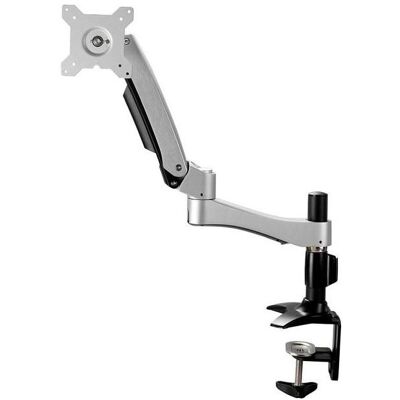 Aavara articulated clamp with 2 arms for flat screen 15-24" (Tisch, 24.02", 10 kg), Monitor Halterung, Schwarz Aavara articulated clamp with 2 arms for flat screen 15-24" (Tisch, 24.02", 10 kg), Monitor Halterung, Schwarz