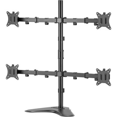 Sbox LCD-F048-2 (17-32/4x9kg/100x100) (32", 9 kg), Monitor Halterung, Schwarz Sbox LCD-F048-2 (17-32/4x9kg/100x100) (32", 9 kg), Monitor Halterung, Schwarz