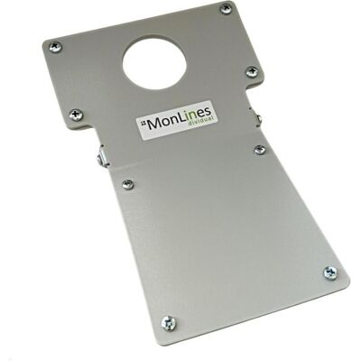 MonLines V020 VESA Adapter für Apple iMac mit Standfuss (Tisch, Wand), Monitor Halterung MonLines V020 VESA Adapter für Apple iMac mit Standfuss (Tisch, Wand), Monitor Halterung