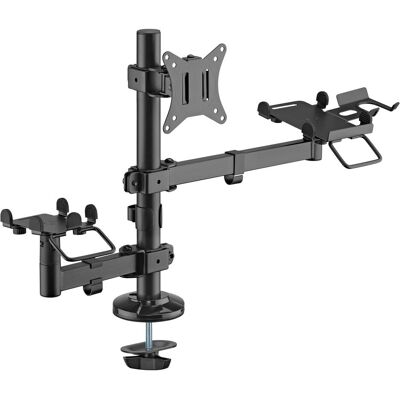 Sbox PTM-02S POS terminal / POS printer / monitor mount Universal (32", 9 kg), Monitor Halterung, Schwarz Sbox PTM-02S POS terminal / POS printer / monitor mount Universal (32", 9 kg), Monitor Halterung, Schwarz