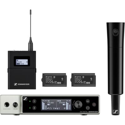 Sennheiser EW-DX SK/SKM-S Funkmikrofon-System - Q1-9 Sennheiser EW-DX SK/SKM-S Funkmikrofon-System - Q1-9