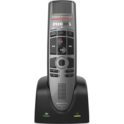 Philips SpeechMike Premium Air SMP4000, Diktiergerät, Weiss, Schwarz, Grau, Silber Philips SpeechMike Premium Air SMP4000, Diktiergerät, Weiss, Schwarz, Grau, Silber