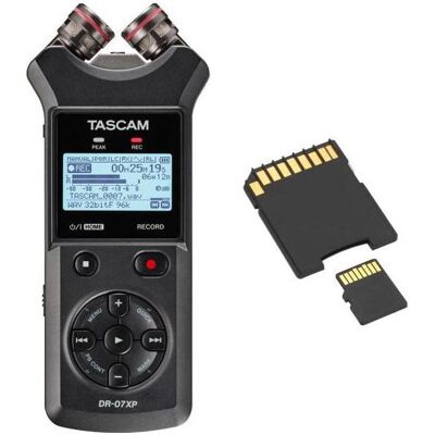 Tascam - DR-07XP - SD-Karte - Mehrspurrecorder Tascam - DR-07XP - SD-Karte - Mehrspurrecorder