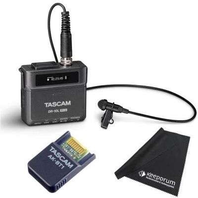 Tascam DR-10L Pro Lavalier-Recorder - Hochauflösender Audiorecorder Tascam DR-10L Pro Lavalier-Recorder - Hochauflösender Audiorecorder
