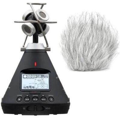 Zoom H3-VR 360 Grad Audio-Recorder mit Windschutz (Handheld), Audiorecorder Zoom H3-VR 360 Grad Audio-Recorder mit Windschutz (Handheld), Audiorecorder