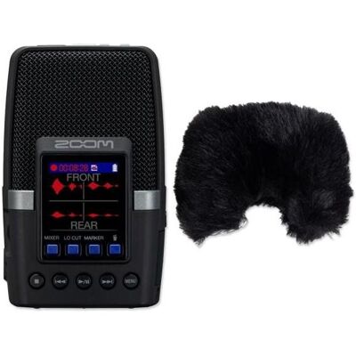 Zoom Audio-Recorder H2essential mit Windschutz WSH-2e, Audiorecorder, Schwarz Zoom Audio-Recorder H2essential mit Windschutz WSH-2e, Audiorecorder, Schwarz