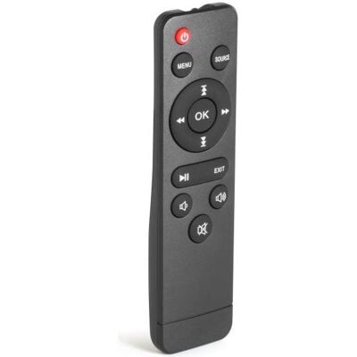 Technaxx remote control for TX-113 projector (Gerätespezifische Fernbedienung), Fernbedienung, Schwarz Technaxx remote control for TX-113 projector (Gerätespezifische Fernbedienung), Fernbedienung, Schwarz