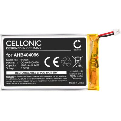 Cellonic Akku für Control4 Neeo, Fernbedienung, Schwarz Cellonic Akku für Control4 Neeo, Fernbedienung, Schwarz