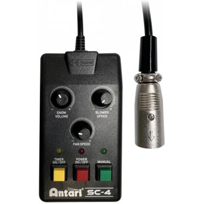 Antari SC-4 Fernbedienung - Schneemenge, Lüftergeschwindigkeit, Timer Antari SC-4 Fernbedienung - Schneemenge, Lüftergeschwindigkeit, Timer