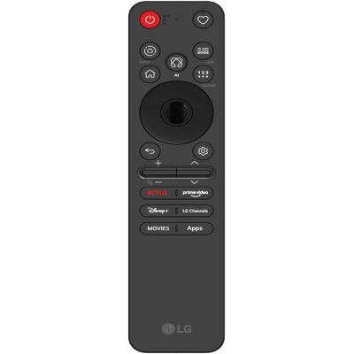 LG MR26GA.AEU AI Magic Remote Control Y26 (Gerätespezifische Fernbedienung), Fernbedienung, Schwarz LG MR26GA.AEU AI Magic Remote Control Y26 (Gerätespezifische Fernbedienung), Fernbedienung, Schwarz