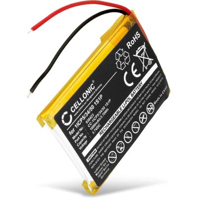 Cellonic Akku für Wacom Express Key Remote, ACK411050 (Gerätespezifische Fernbedienung, Bluetooth), Fernbedienung, Schwarz Cellonic Akku für Wacom Express Key Remote, ACK411050 (Gerätespezifische Fernbedienung, Bluetooth), Fernbedienung, Schwarz