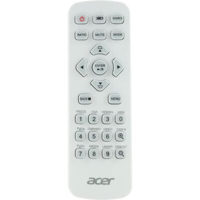Acer Original Fernbedienung MC.JPQ11.004, T-2502, (MC.JPQ11.003) (Gerätespezifische Fernbedienung, Infrarot), Fernbedienung, Schwarz Acer Original Fernbedienung MC.JPQ11.004, T-2502, (MC.JPQ11.003) (Gerätespezifische Fernbedienung, Infrarot), Fernbedienung, Schwarz