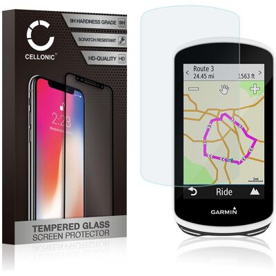 Cellonic Displayschutzglas (generisch) für Garmin Edge 1030, 1040, Plus, Solar, Geräte Schutzfolie Cellonic Displayschutzglas (generisch) für Garmin Edge 1030, 1040, Plus, Solar, Geräte Schutzfolie