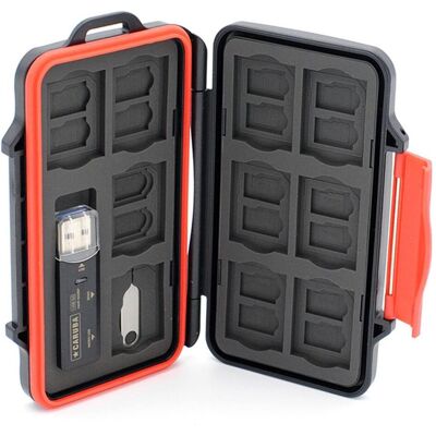 Caruba MCC-8 inkl. USB 3.0 Kartenleser, Digitalkamera Zubehör, Schwarz Caruba MCC-8 inkl. USB 3.0 Kartenleser, Digitalkamera Zubehör, Schwarz