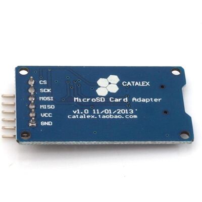 Berrybase Micro SD Card Reader Modul mit SPI Schnittstelle, Speicherkartenlesegerät Berrybase Micro SD Card Reader Modul mit SPI Schnittstelle, Speicherkartenlesegerät