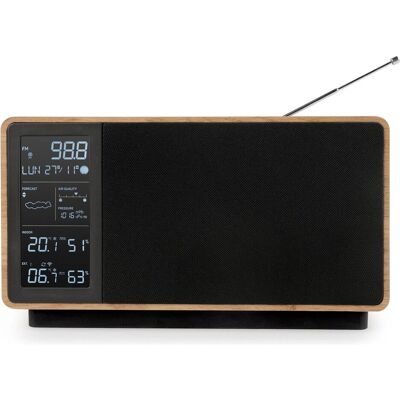 Thomson Speaker + Weather Station WS202 (FM, Bluetooth), Radio, Schwarz Thomson Speaker + Weather Station WS202 (FM, Bluetooth), Radio, Schwarz