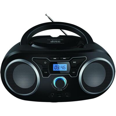 Manta BBX006 (FM, Bluetooth), Radio, Schwarz, Silber Manta BBX006 (FM, Bluetooth), Radio, Schwarz, Silber