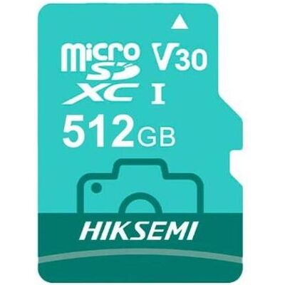 Hiksemi Carte Mémoire M-SD série NEO LUX 512G Micro SDXC TLC 100MB/s 70MB/s Clas (512 GB, microSDXC, UHS-I), Speicherkarte, Schwarz Hiksemi Carte Mémoire M-SD série NEO LUX 512G Micro SDXC TLC 100MB/s 70MB/s Clas (512 GB, microSDXC, UHS-I), Speicherkarte, Schwarz