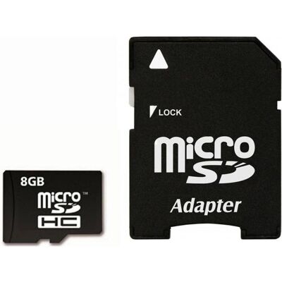 Imro 8GB Micro-SD Karte Class 6 mit SD-Adapter - Speicherkarte Imro 8GB Micro-SD Karte Class 6 mit SD-Adapter - Speicherkarte