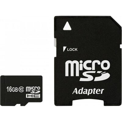 imro Card 16GB Klasse-10 Micro-SD Speicherkarte - Schwarz imro Card 16GB Klasse-10 Micro-SD Speicherkarte - Schwarz