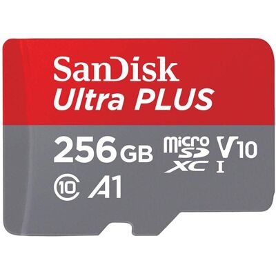 SanDisk Ultra Plus 256GB MicroSDXC - Hohe Geschwindigkeit SanDisk Ultra Plus 256GB MicroSDXC - Hohe Geschwindigkeit