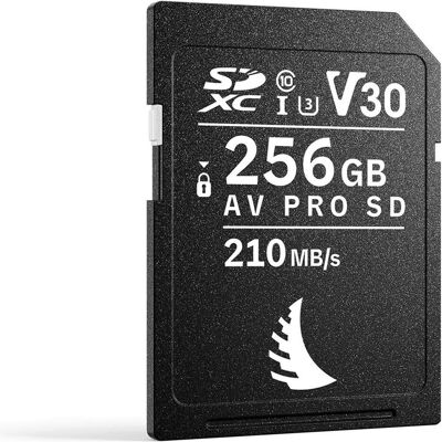 Angelbird SD Card AV PRO MK2 256GB V30 (256 GB, SDXC, UHS-I), Speicherkarte, Schwarz Angelbird SD Card AV PRO MK2 256GB V30 (256 GB, SDXC, UHS-I), Speicherkarte, Schwarz