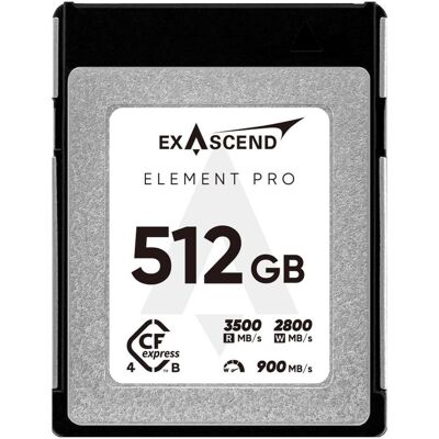 Exascend Exascend Element Pro 512GB - Speicherkarten Exascend Exascend Element Pro 512GB - Speicherkarten