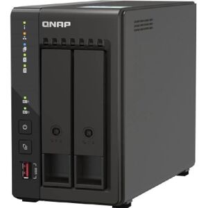QNAP TS-253E-8G (0 TB), NAS, Schwarz QNAP TS-253E-8G (0 TB), NAS, Schwarz