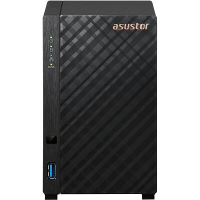 Asustor Drivestor 2 Gen 2 AS1202T 2 Bay NAS (0 TB), NAS, Schwarz Asustor Drivestor 2 Gen 2 AS1202T 2 Bay NAS (0 TB), NAS, Schwarz