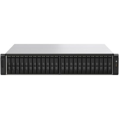QNAP TS-h2490FU-7302P-128G (0 TB), NAS, Grau, Schwarz QNAP TS-h2490FU-7302P-128G (0 TB), NAS, Grau, Schwarz