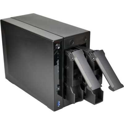 Asustor "Serveur NAS Drivestor 2 Pro Gen2 AS-3302T - 16To (2x8To) WD Red Plus" (2 x 8 TB, WD Red Plus), NAS, Schwarz Asustor "Serveur NAS Drivestor 2 Pro Gen2 AS-3302T - 16To (2x8To) WD Red Plus" (2 x 8 TB, WD Red Plus), NAS, Schwarz