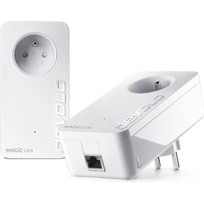 Devolo Magic 1 LAN 1-1-2 - BE (8985) (1200 Mbit/s), Powerline, Weiss Devolo Magic 1 LAN 1-1-2 - BE (8985) (1200 Mbit/s), Powerline, Weiss