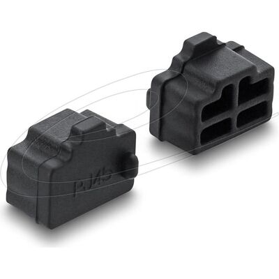 DeLock Staubschutz für RJ45 Buchse 10 Stück Silikon schwarz (87547), PC Gehäuse Zubehör DeLock Staubschutz für RJ45 Buchse 10 Stück Silikon schwarz (87547), PC Gehäuse Zubehör
