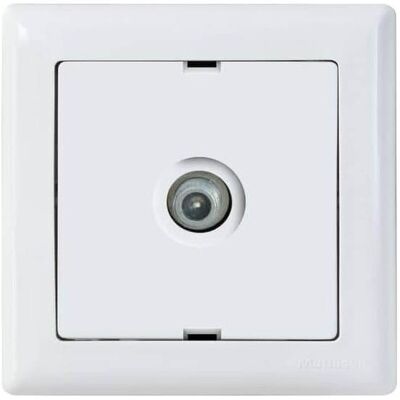 Mutlusan Daria Sat TV F-Antennendose Durchgangsdose Weiss, Schalter + Taster, Weiss Mutlusan Daria Sat TV F-Antennendose Durchgangsdose Weiss, Schalter + Taster, Weiss