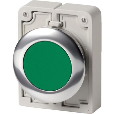 Eaton M30C-FD-G Drucktaster - IP67, Metall, Grün Eaton M30C-FD-G Drucktaster - IP67, Metall, Grün