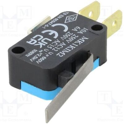 Romet Mikroschalter SNAP ACTION 6A/250VAC mit Hebel SPDT ON-(ON), Schalter + Taster Romet Mikroschalter SNAP ACTION 6A/250VAC mit Hebel SPDT ON-(ON), Schalter + Taster