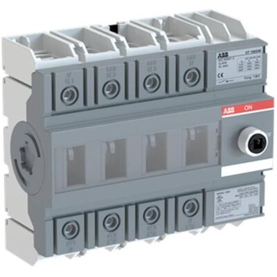 ABB OT160G40 Lasttrennschalter 4-polig 160A 1SCA138213R1001, Schalter + Taster, Schwarz ABB OT160G40 Lasttrennschalter 4-polig 160A 1SCA138213R1001, Schalter + Taster, Schwarz