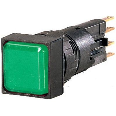 Eaton Leuchtmelder, flach, grün, + Glühlampe, 88828, Schalter + Taster, Grün Eaton Leuchtmelder, flach, grün, + Glühlampe, 88828, Schalter + Taster, Grün