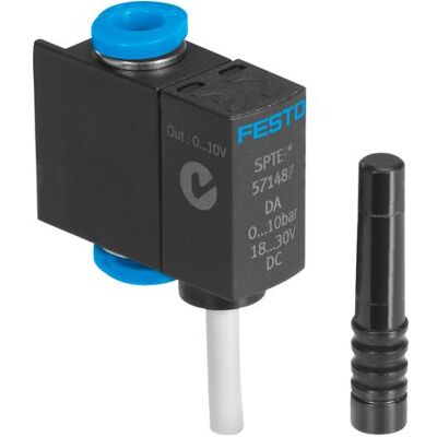 Festo Pressure Transmitter, Schalter + Taster, Weiss Festo Pressure Transmitter, Schalter + Taster, Weiss
