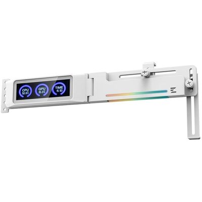 Zalman ZM-VS3 DS CPU Halterung mit Display - Weiss, PC Gehäuse Zubehör Zalman ZM-VS3 DS CPU Halterung mit Display - Weiss, PC Gehäuse Zubehör